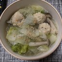 マロニー　鶏ガラで簡単中華スープ